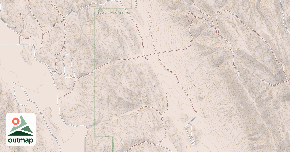 Map of DRY VALLEY