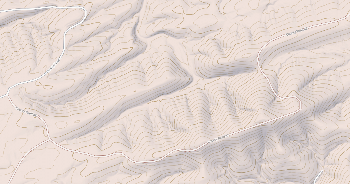 Map preview of LONG MOUNTAIN