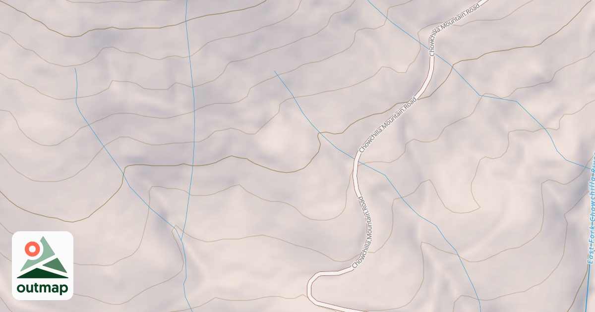 Map of CHOWCHILLA MTN RD T5