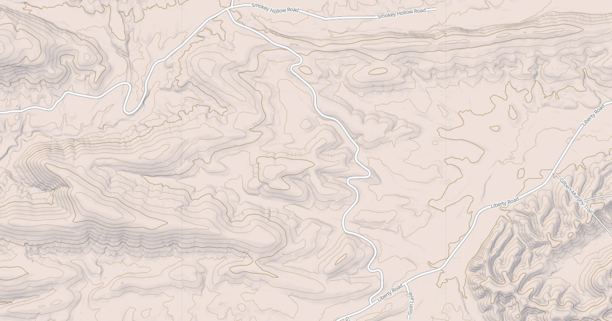Map preview of SMITH CREEK SPUR