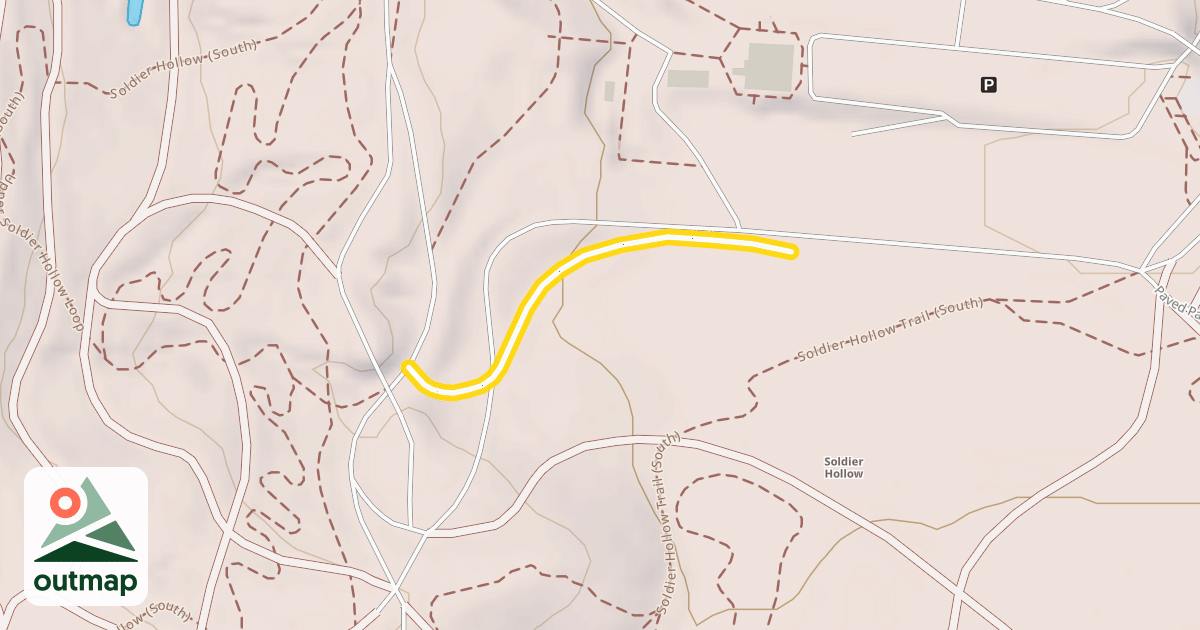 Map of Parallel Universe (2.5 km)
