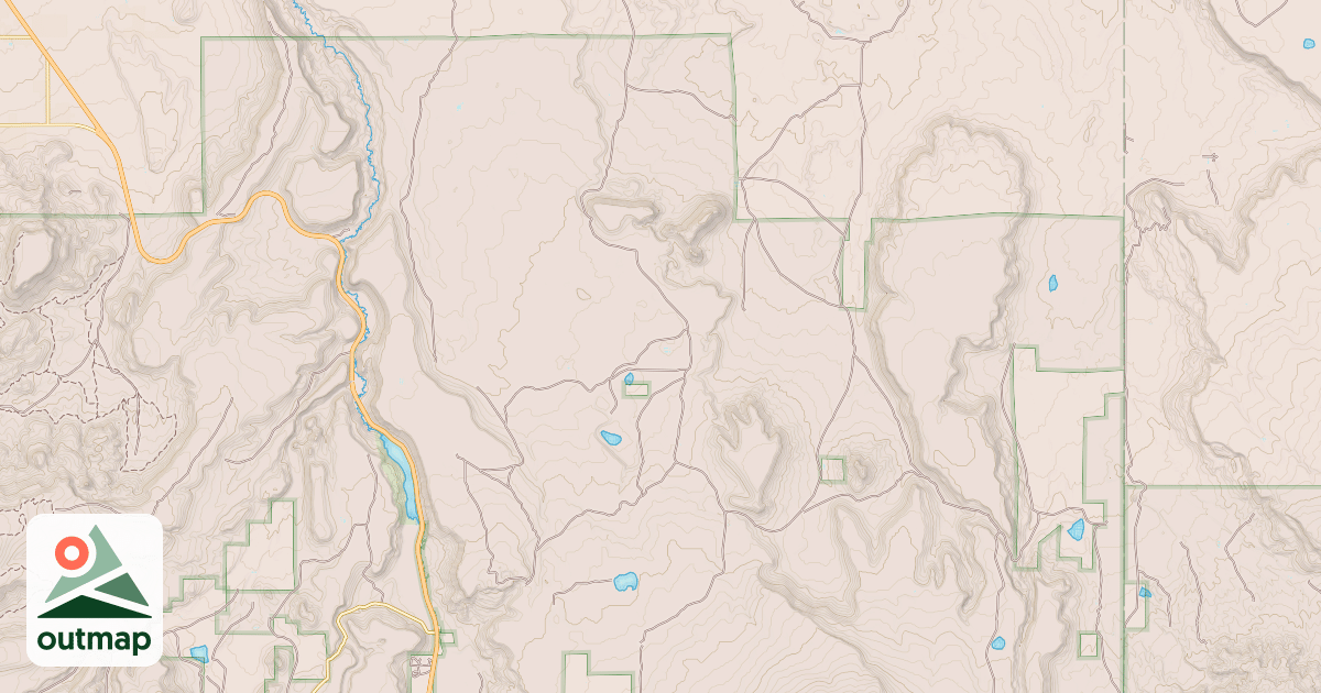 Map of USFS National Forest System Roads {B80B2EAB-3507-4F97-A2B0-7D7AF0AF4B27}