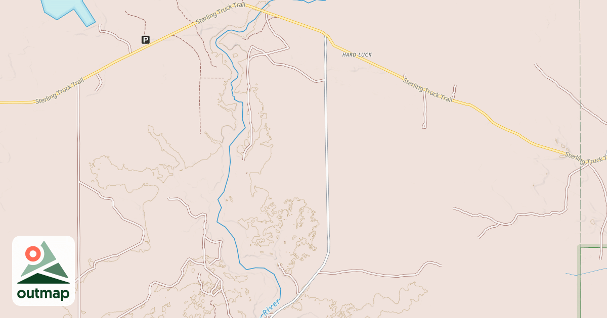 Map of M-30 North Gladwin Mccct