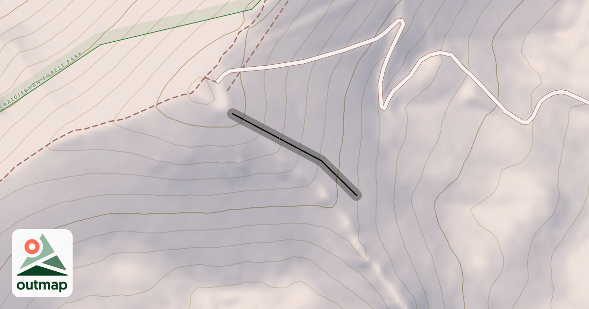 Map of Ridge Run