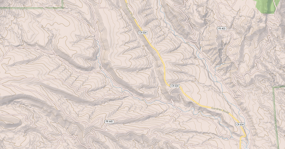 Map preview of REED GULCH