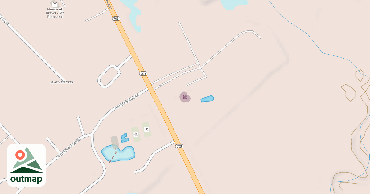 Map of Climbing Site
