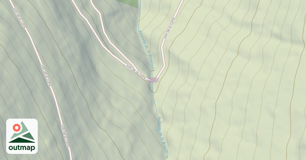 Map of Pont Lapouge
