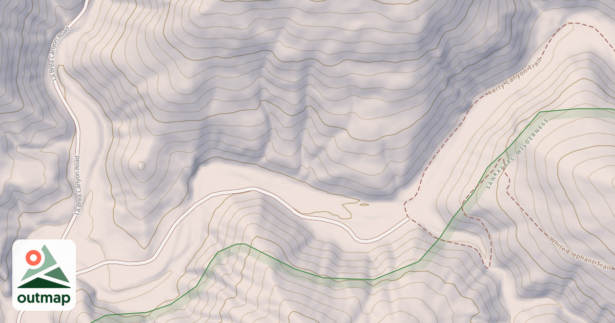 Map of LAZY CAMP CG.