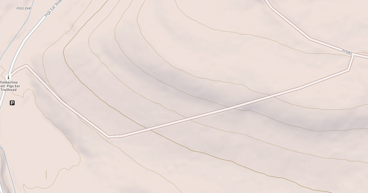 Map preview of TIMBERLINE ATV B LOOP