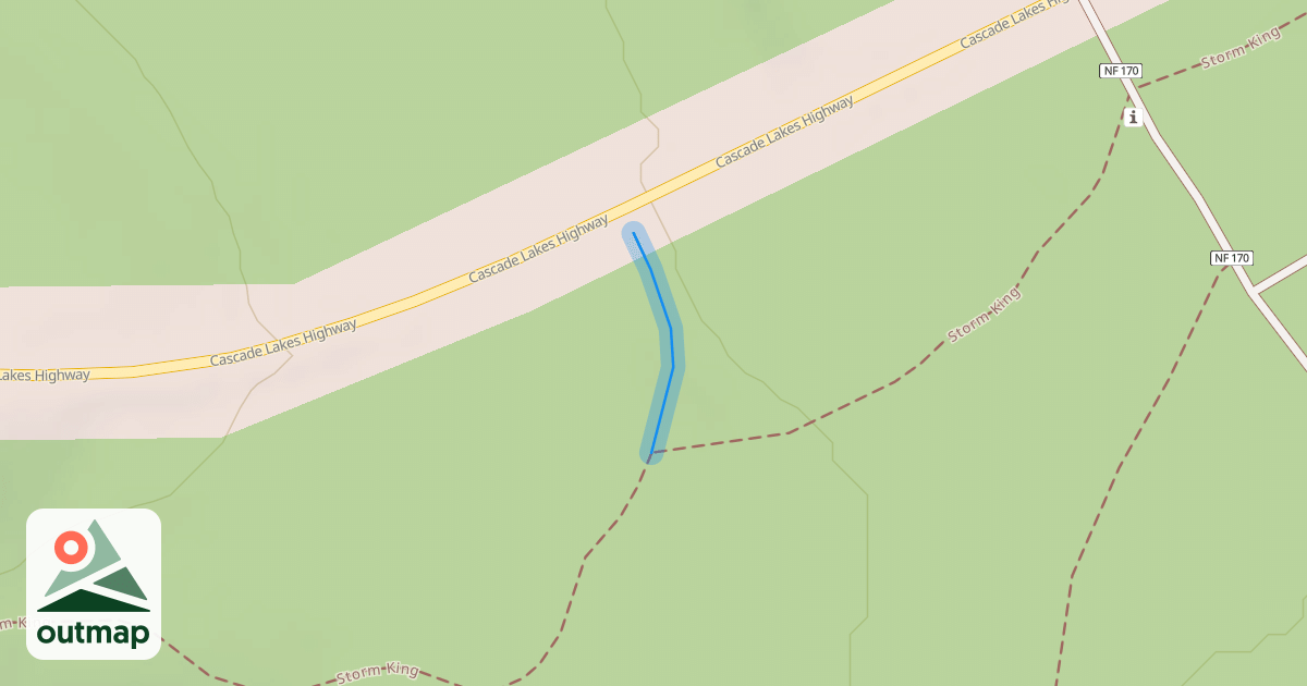Map of Storm King