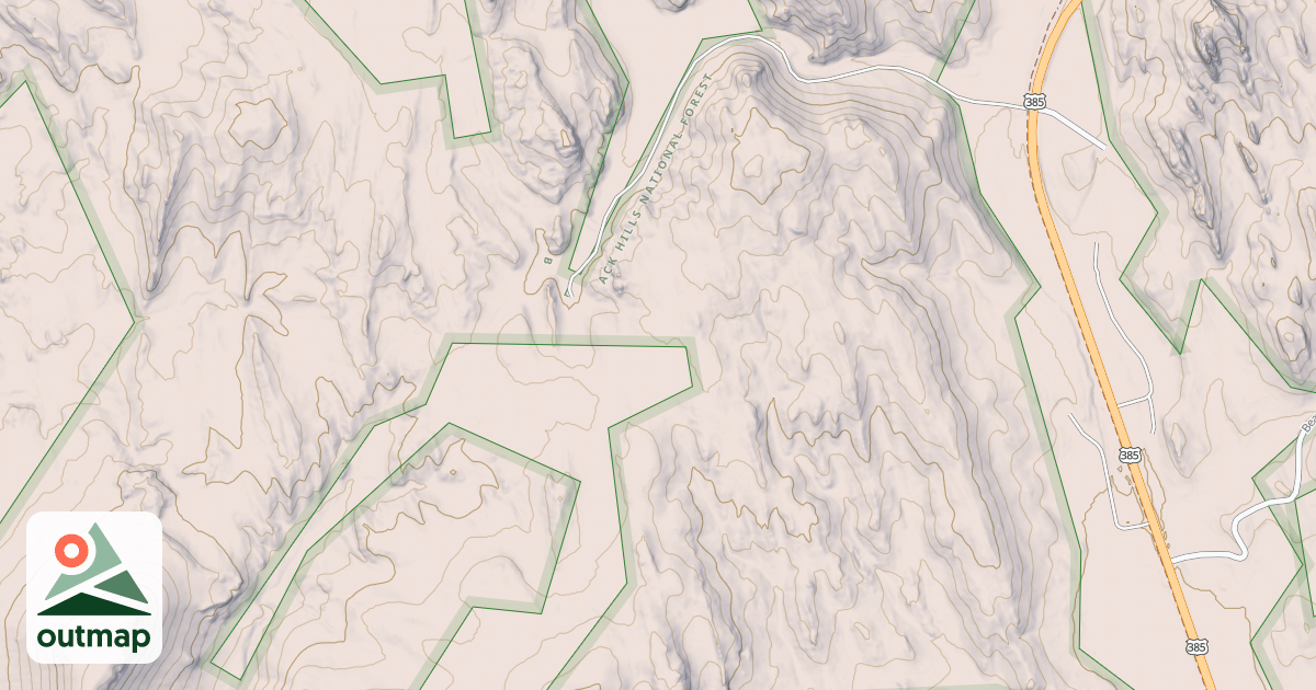 Map of KIRK BR 1A
