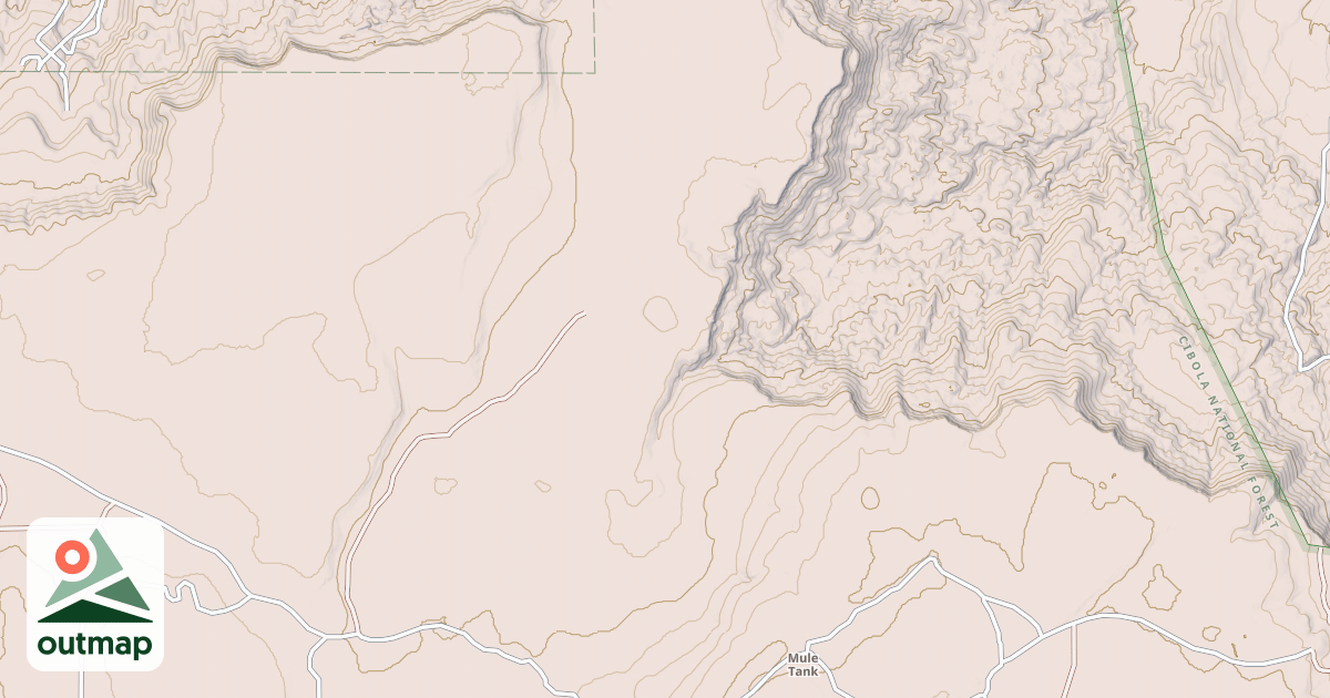 Map of USFS Motor Vehicle Use Map Roads {AC3CBC68-90F3-4561-BE2D-2DCFD0433B45}