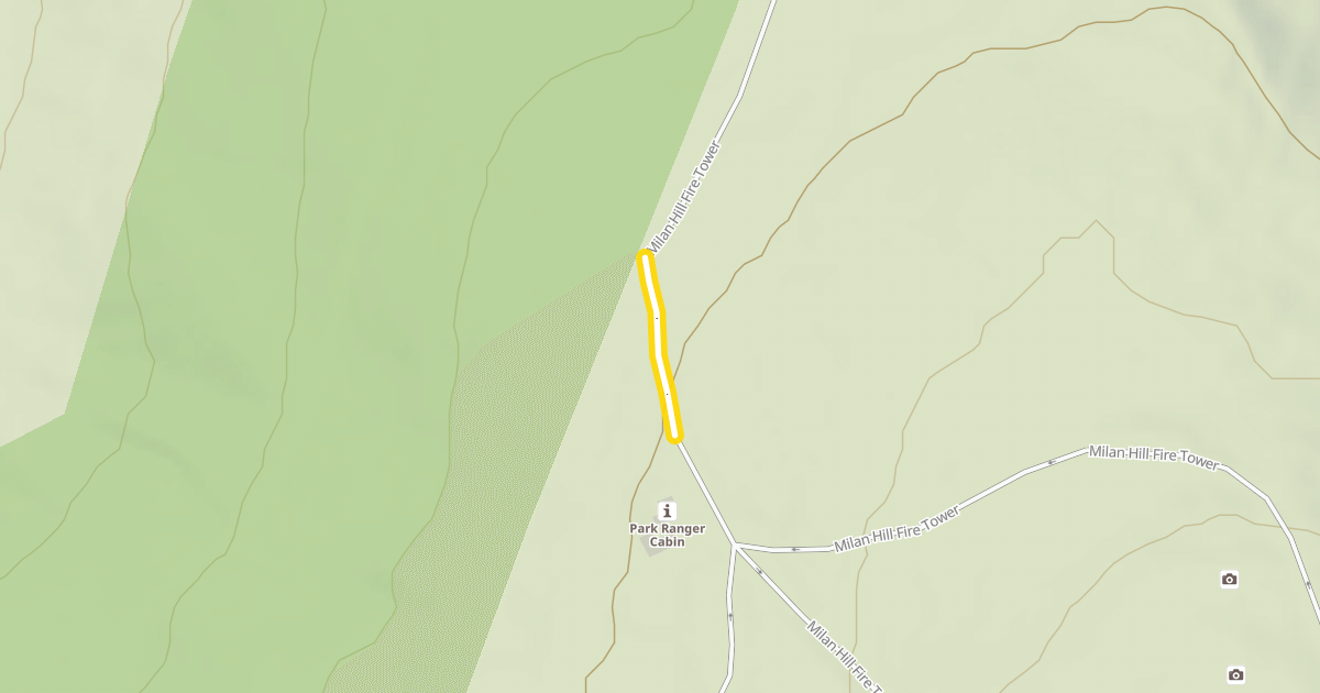 Map preview of Milan Hill Fire Tower