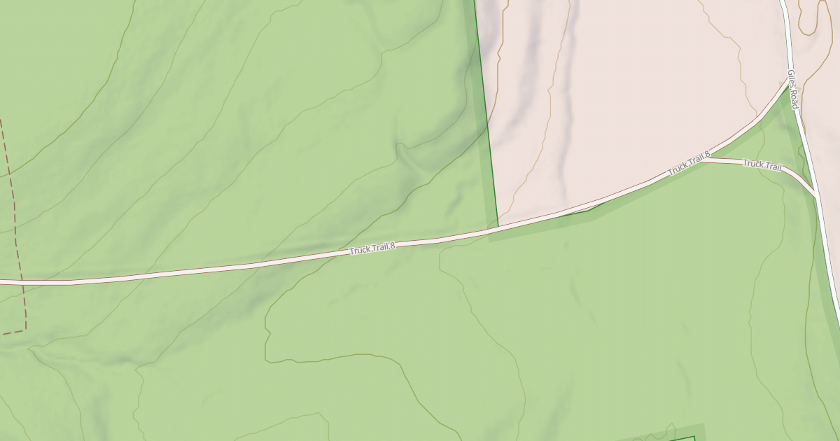 Map preview of Truck Trail 8