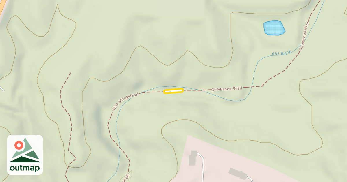 Map of Girl Brook Trail