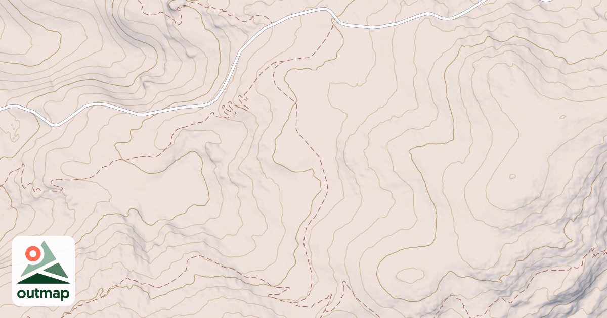 Map of USFS Motor Vehicle Use Map Trails 21044