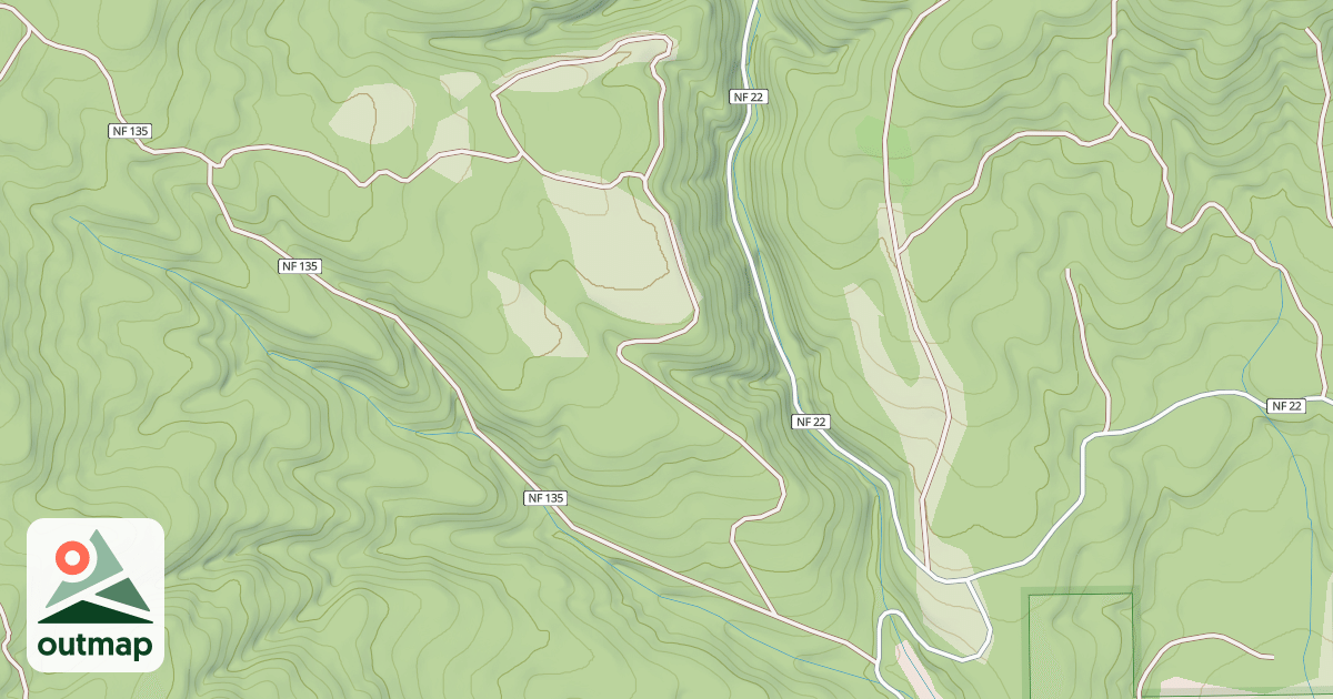 Map of USFS Motor Vehicle Use Map Roads {0C38F93B-136F-421D-AAF8-4FCC2F05CF8A}