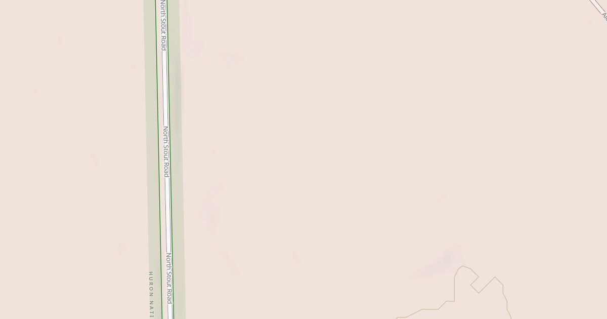 Map preview of STOUT ORV TRAILHEAD