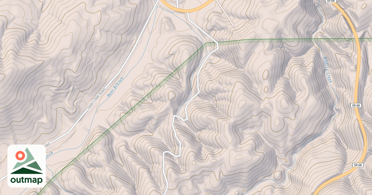 Map of CONASAUGA CREEK