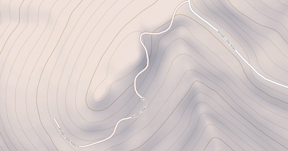 Map preview of BRIDGE CREEK A