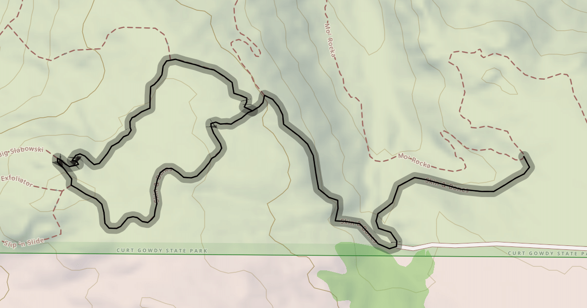 Map preview of Skin & Bones