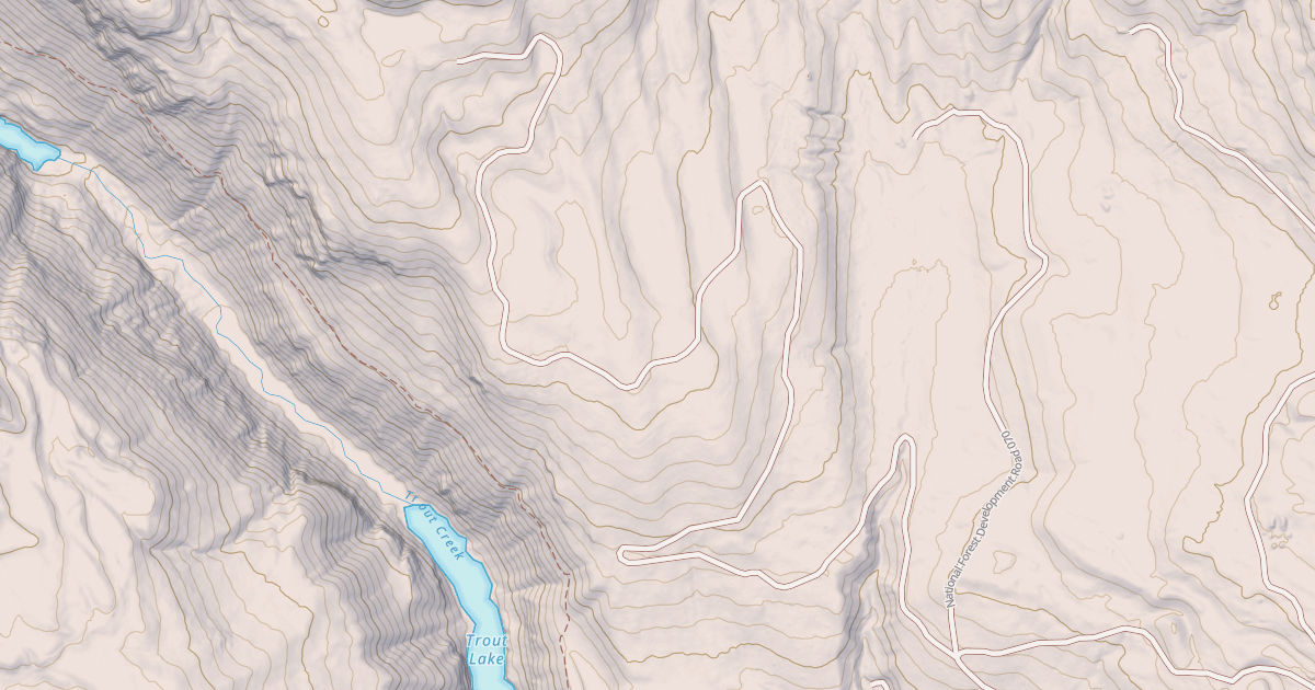 Map preview of USFS Motor Vehicle Use Map Roads {99521BE9-2023-418C-B500-9CBCC22AFDCE}