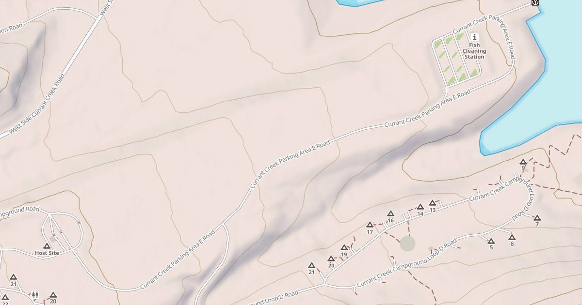 Map preview of CURRANT CRK PARKING AREA E