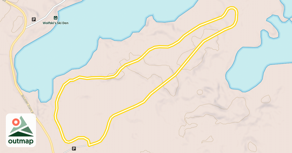 Map of Bear Paw Trail