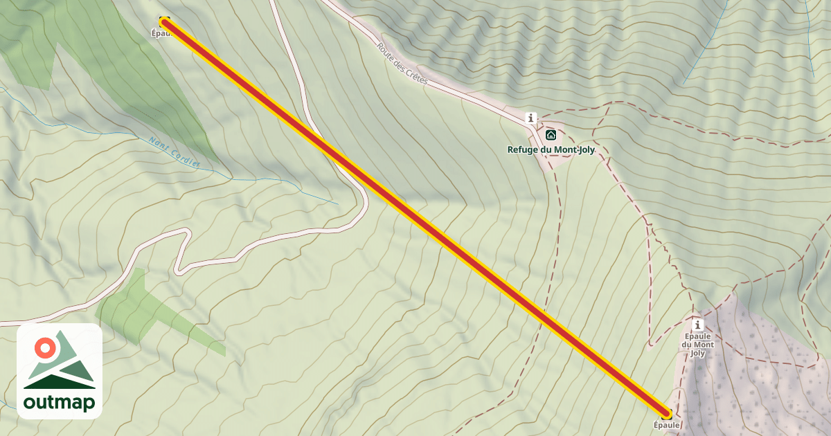 Map of Épaule
