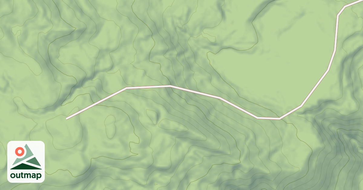 Map of USFS Motor Vehicle Use Map Trails 1992