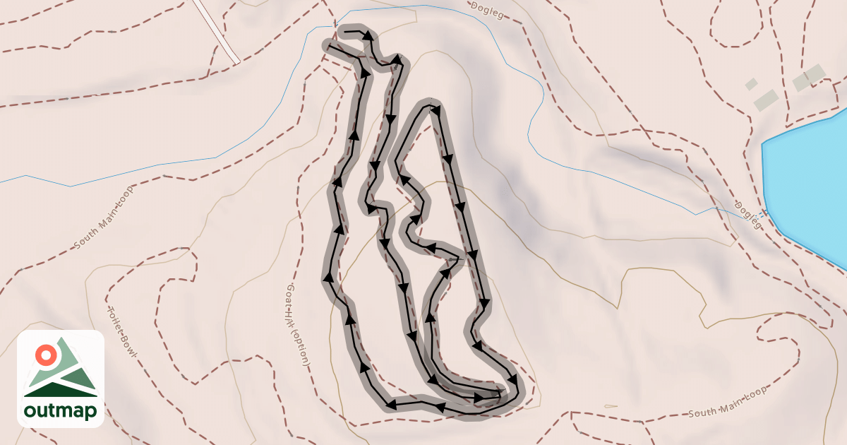 Map of Goat Hill