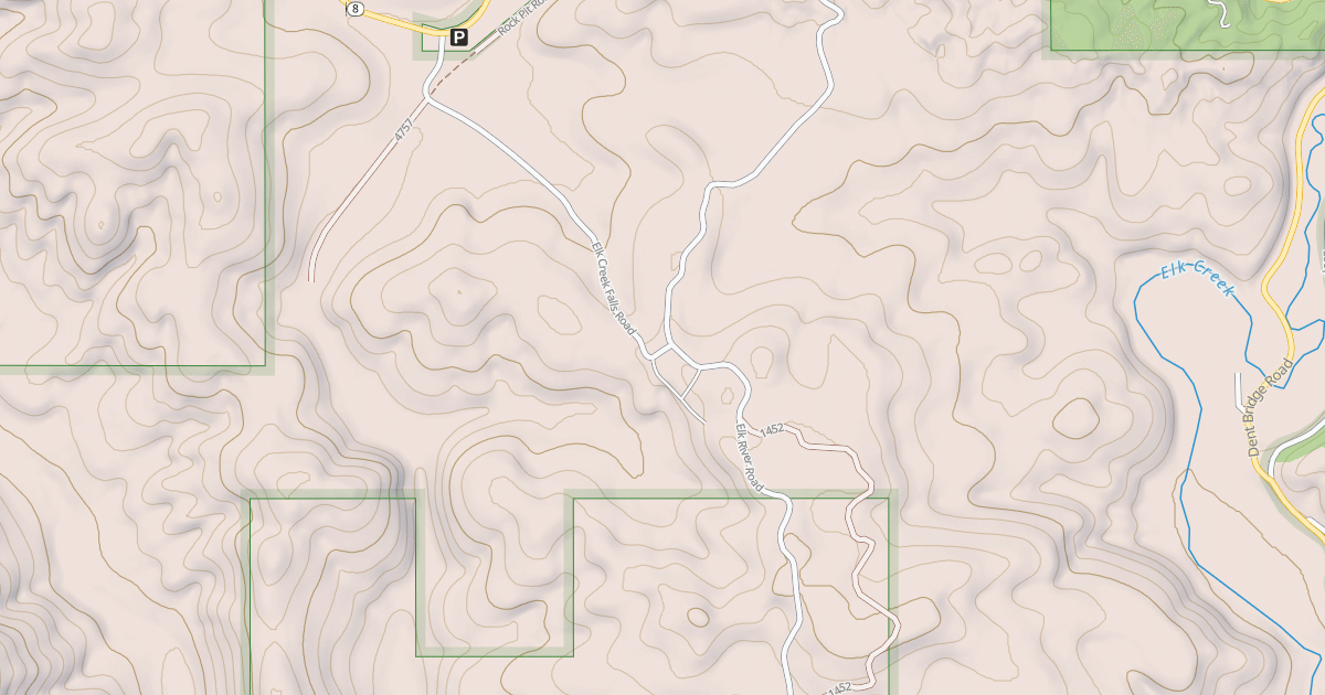 Map preview of CLOVER LEAF CREEK