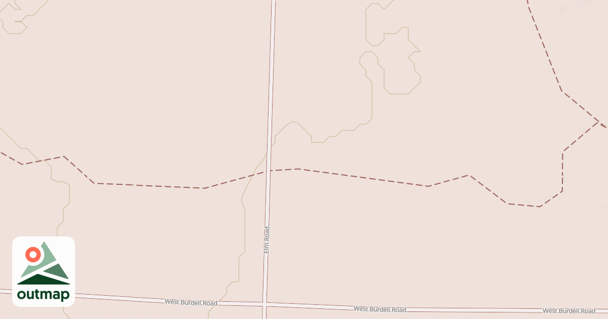 Map of West Higgins Trail