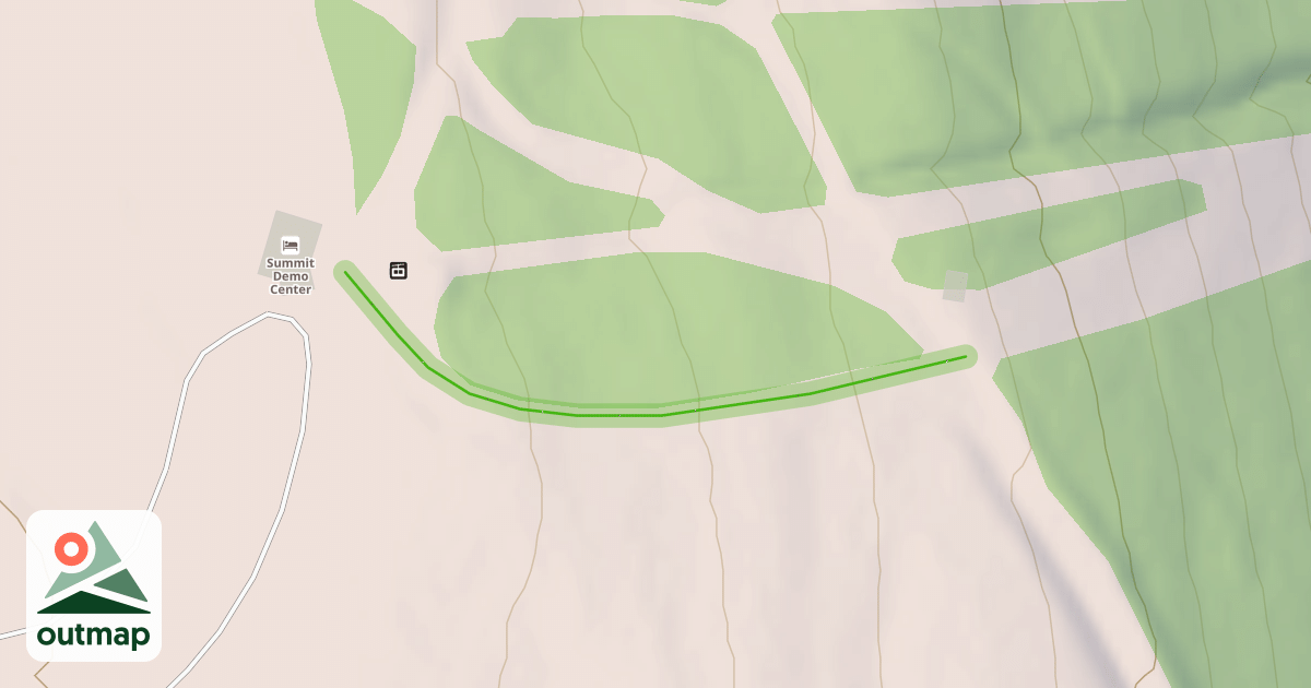 Map of Halley's Run