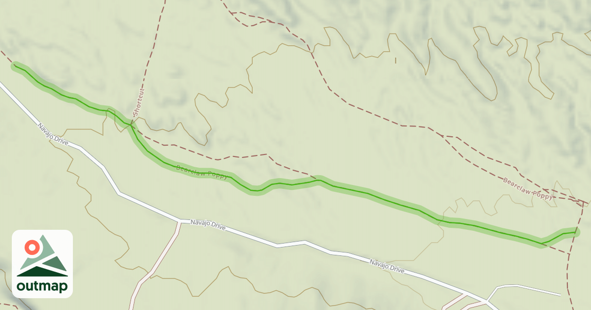 Map of Bearclaw Poppy