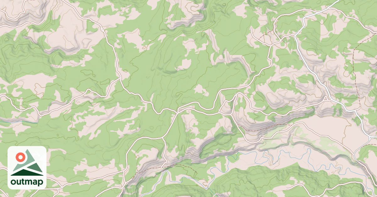 Map of HATCHET SPUR 30185