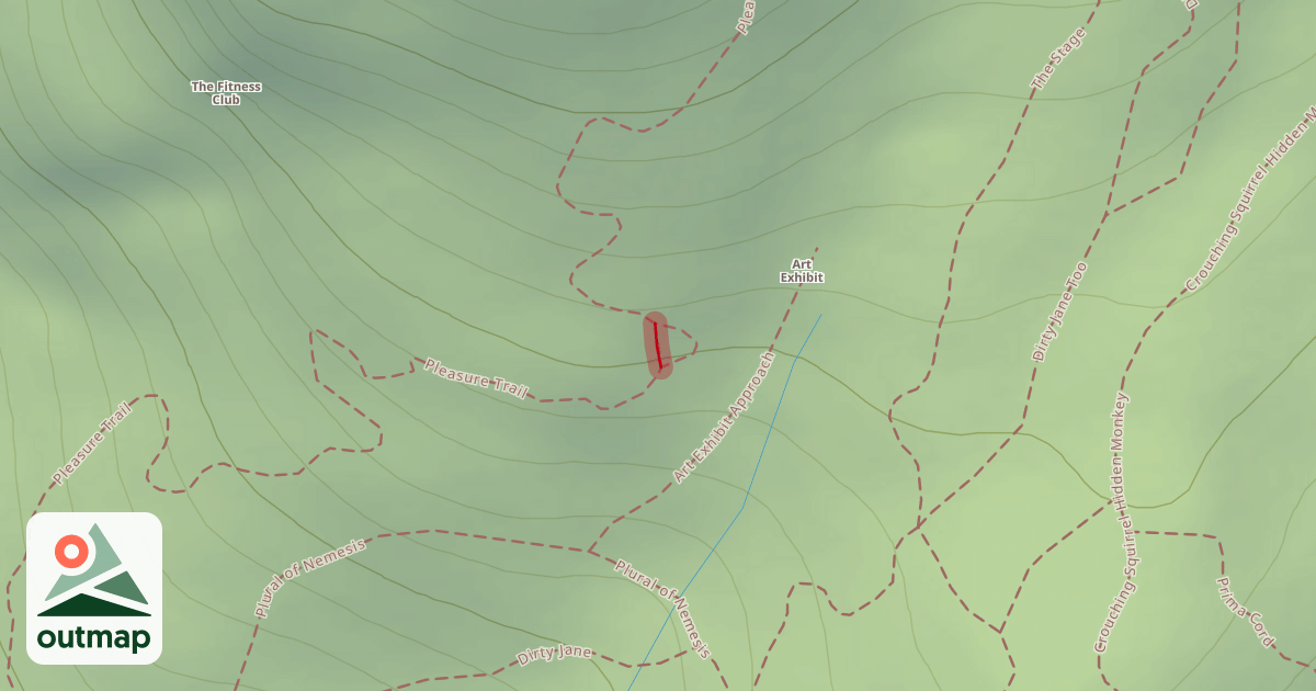 Map of Pleasure Trail