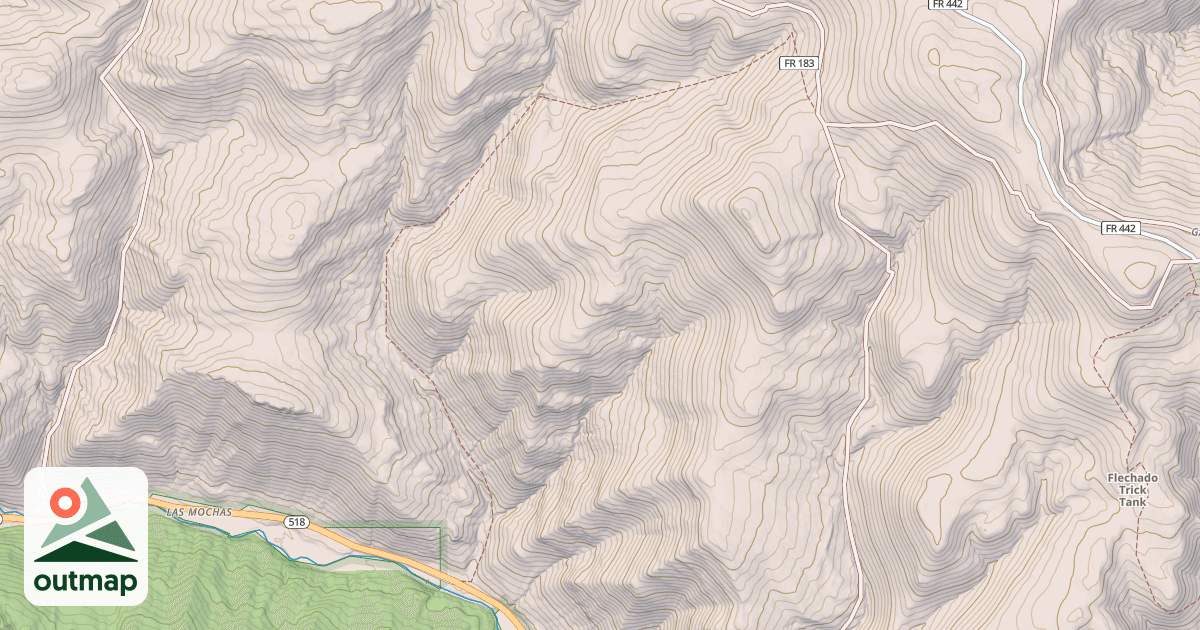Map of GALLEGOS