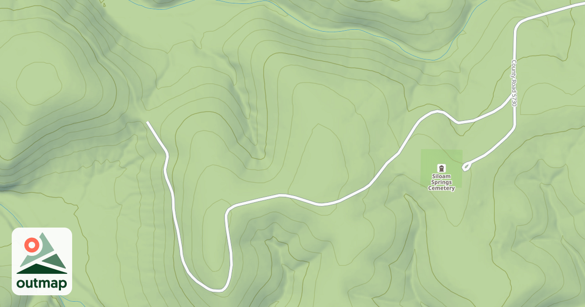 Map of SILOAM CEMETERY