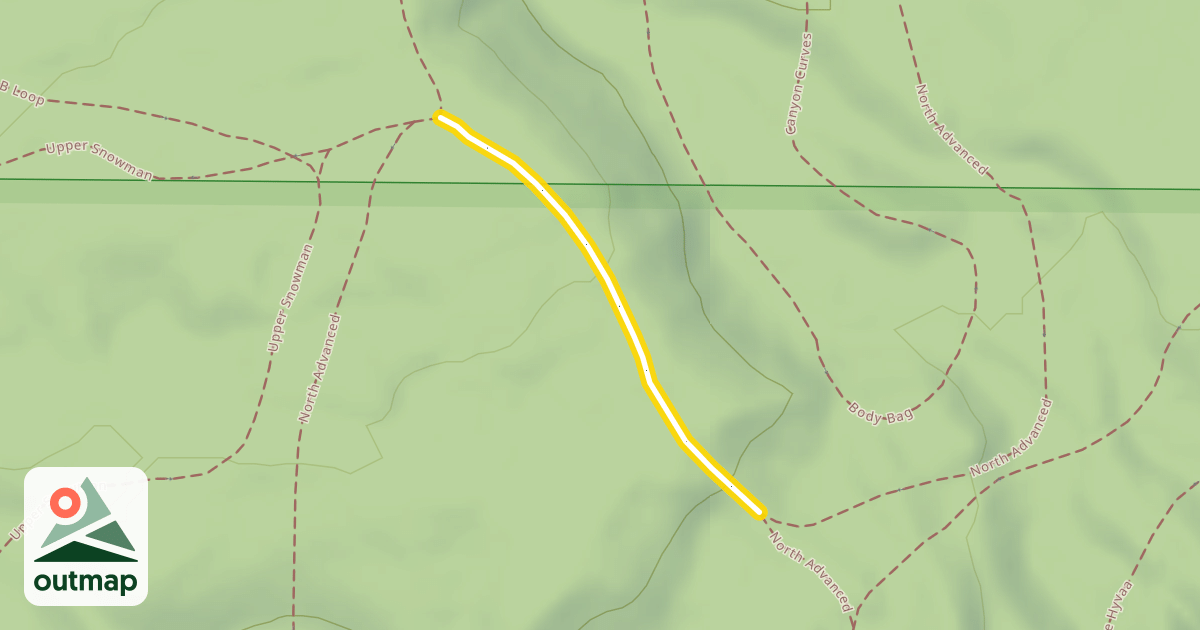 Map of Swanson's Hill