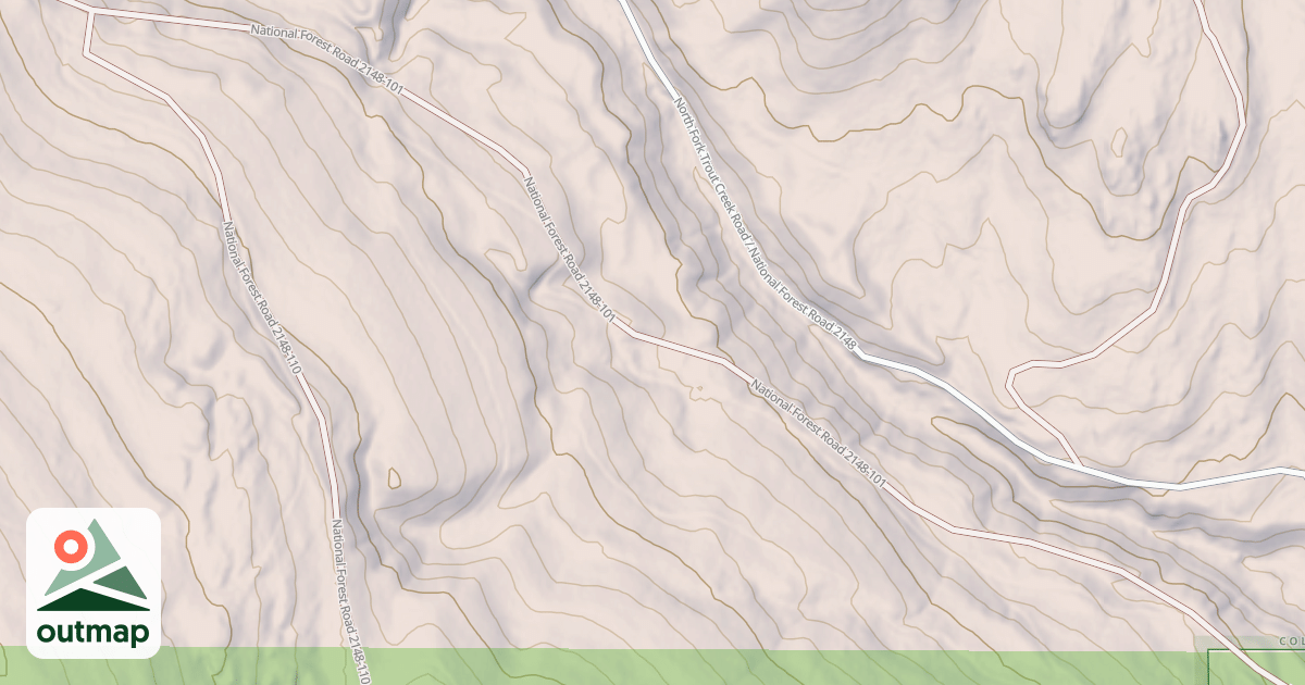 Map of OLD TROUT CREEK