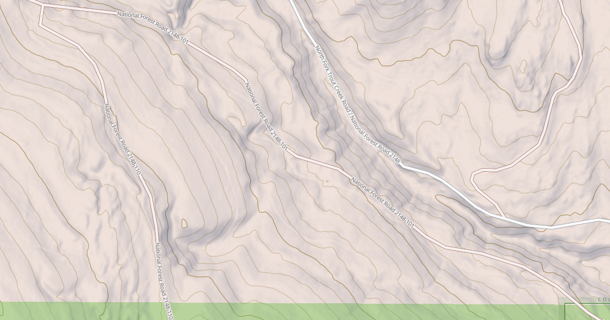 Map preview of OLD TROUT CREEK