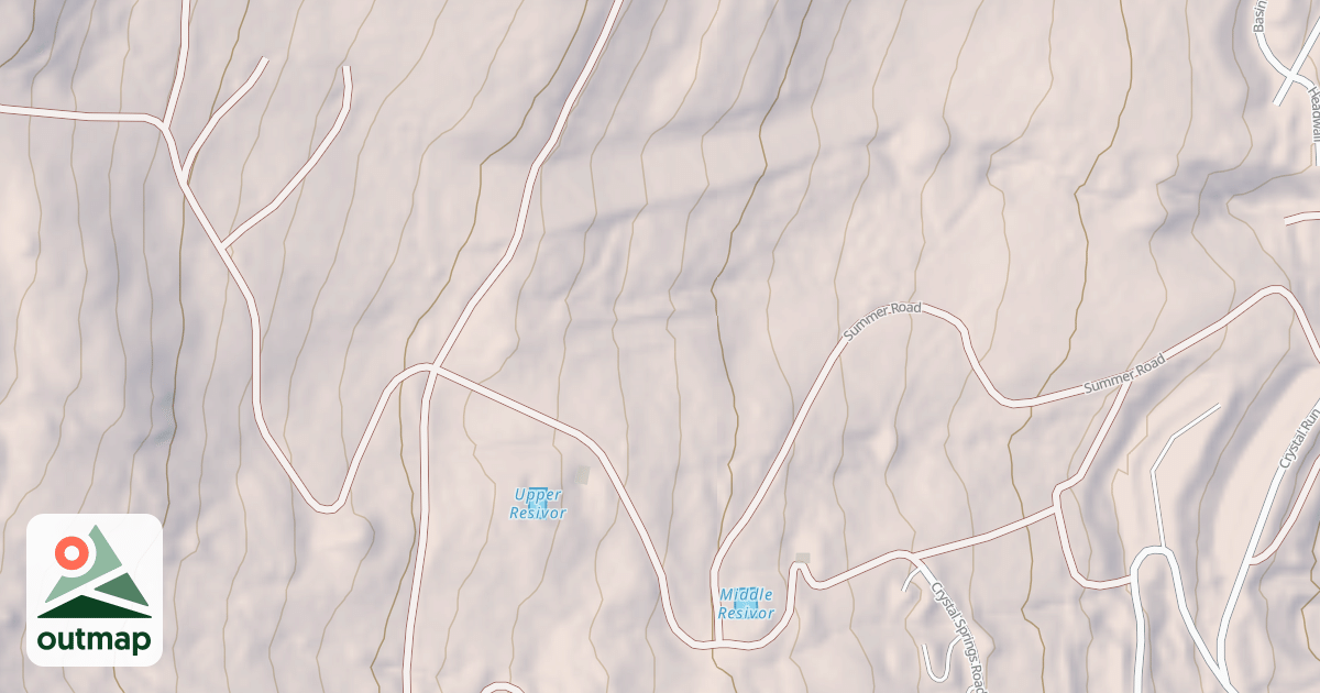 Map of Stomping Grounds Terrain Park