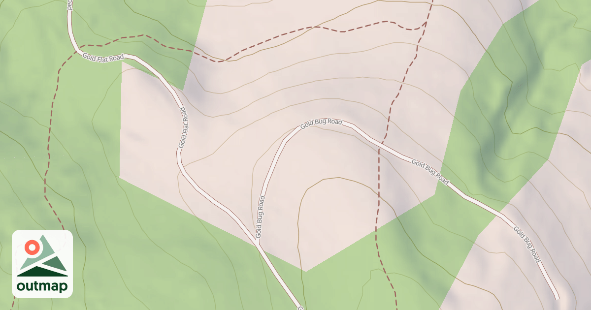 Map of GOLD BUG