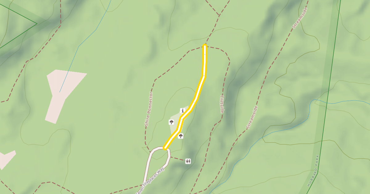 Map preview of Parks Connector