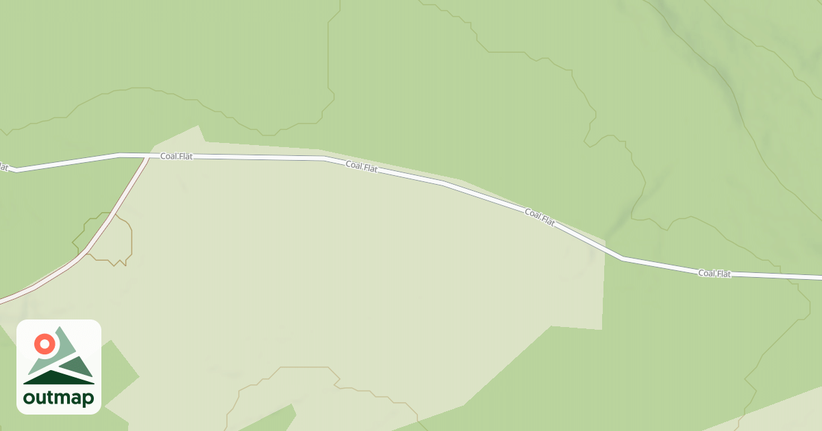 Map of COAL FLAT