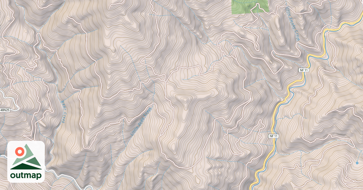 Map of BEAVER TRAP