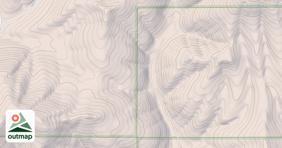 Map of BLUE JACKET RIDGE A