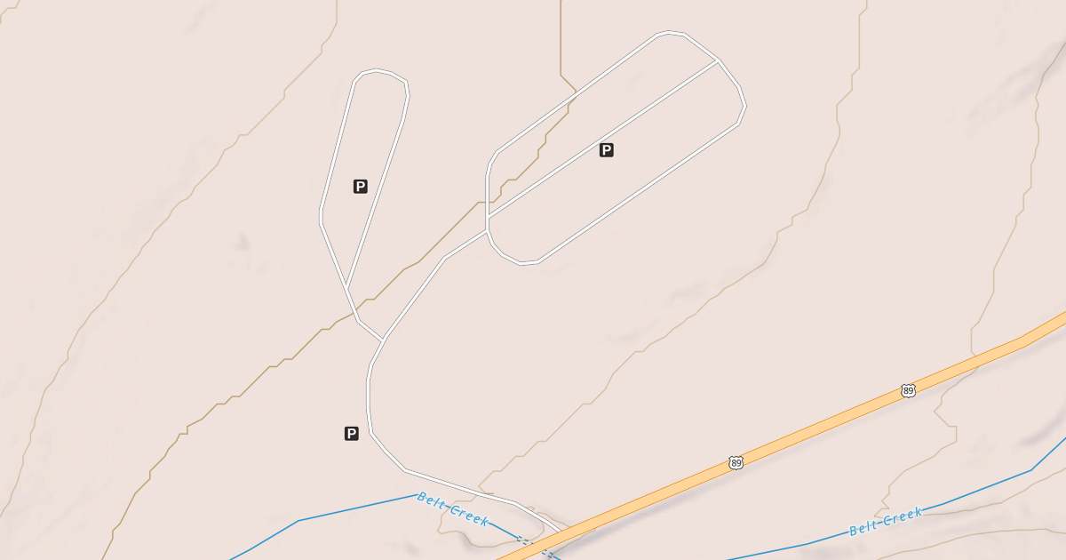 Map preview of WINTER SPORTS AREA LOOP