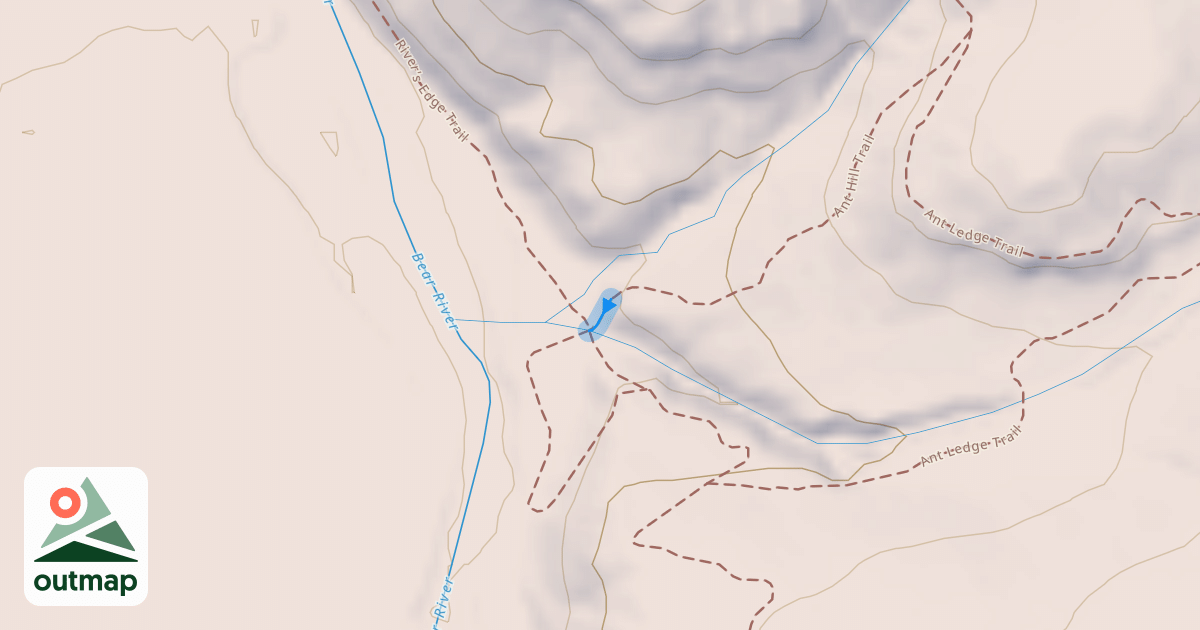 Map of Ant Hill Trail